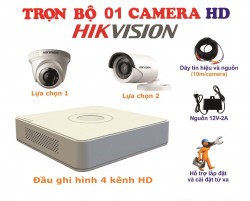 Bộ kit 1 camera HikVision 1.0MP